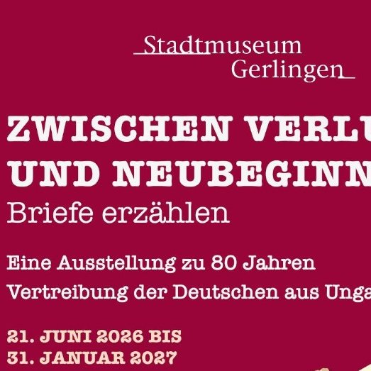 Ausschnitt aus einem Plakat mit Text. Am Rand abgeschnittene alte Fotos.